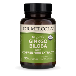 Organic Ginkgo Biloba 30 Capsules