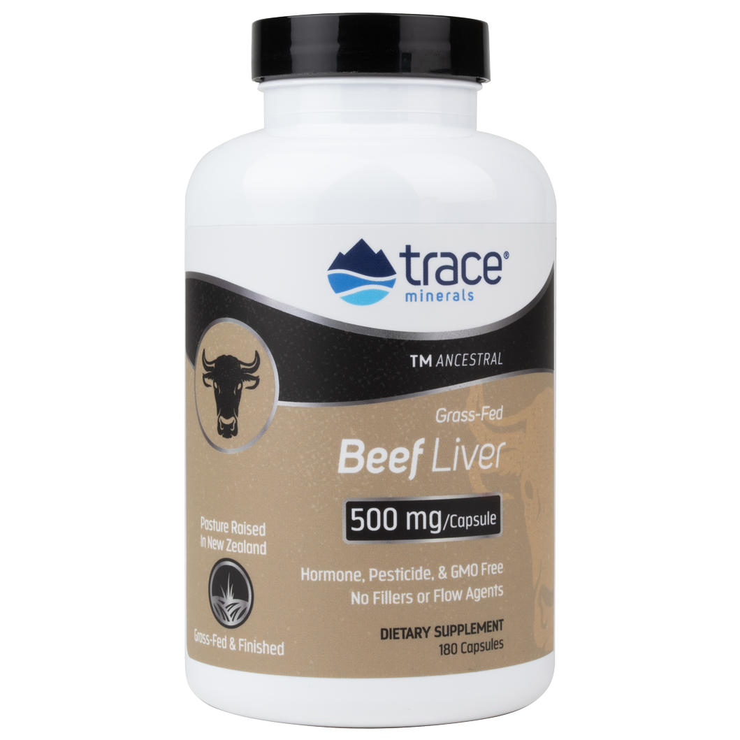 Beef Liver 500 mg 180 Capsules