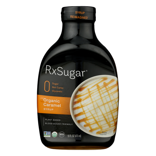 RxSugar® Organic Caramel Syrup 16 fl oz