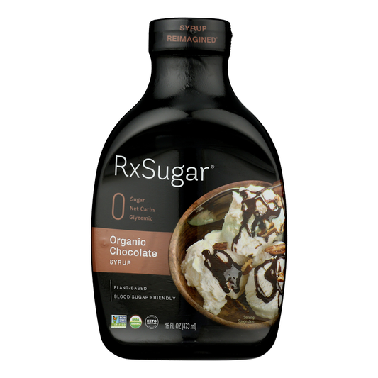 RxSugar® Organic Chocolate Syrup 16 fl oz