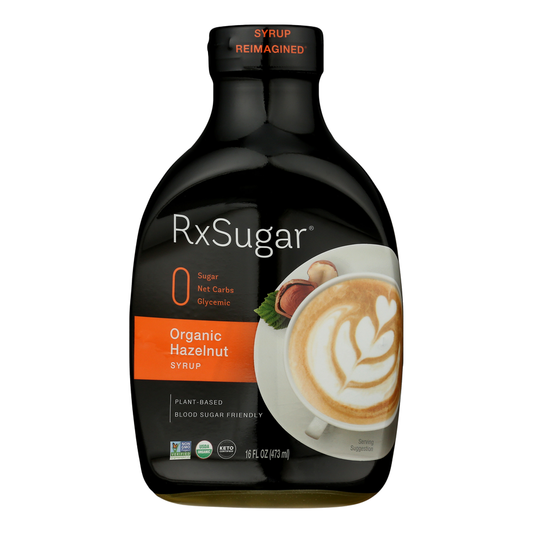 RxSugar® Organic Hazelnut Syrup 16 fl oz