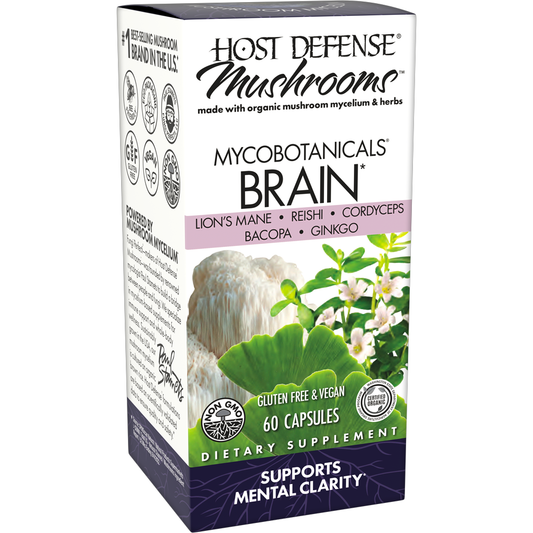 MycoBotanicals® Brain* 60 Capsules