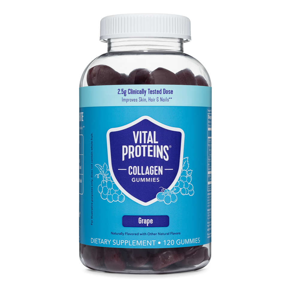 Collagen Gummies Grape 120 Gummies