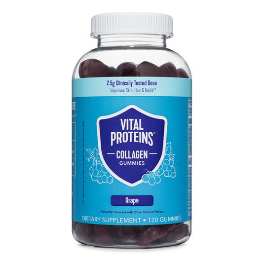 Collagen Gummies Grape 120 Gummies