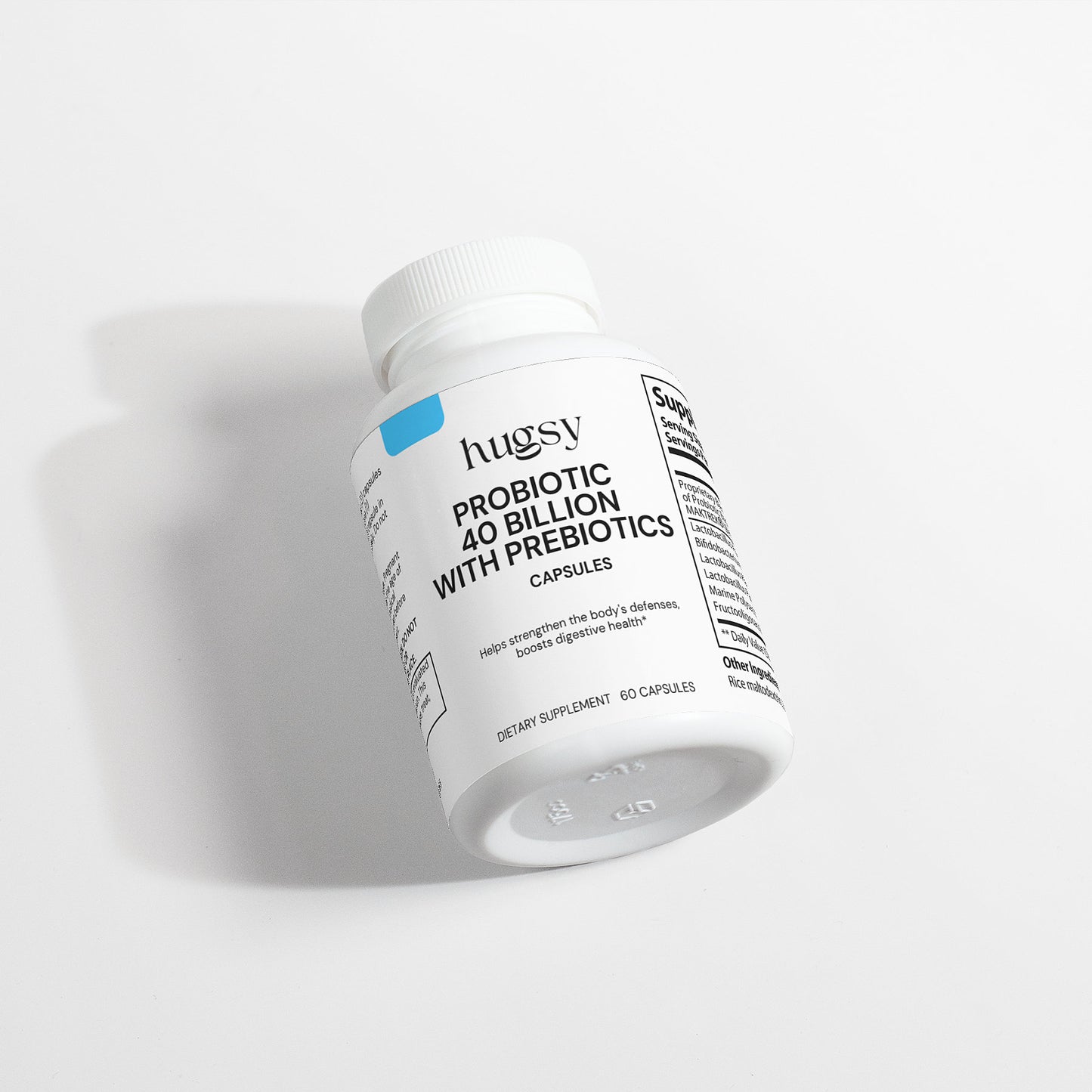 Hugsy™ Probiotic 40 Billion with Prebiotics