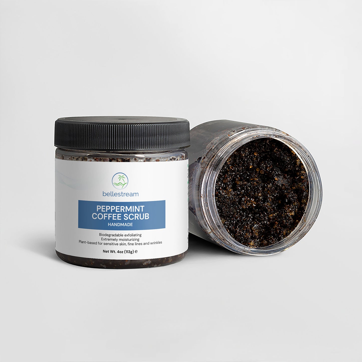 BelleStream Peppermint Coffee Scrub