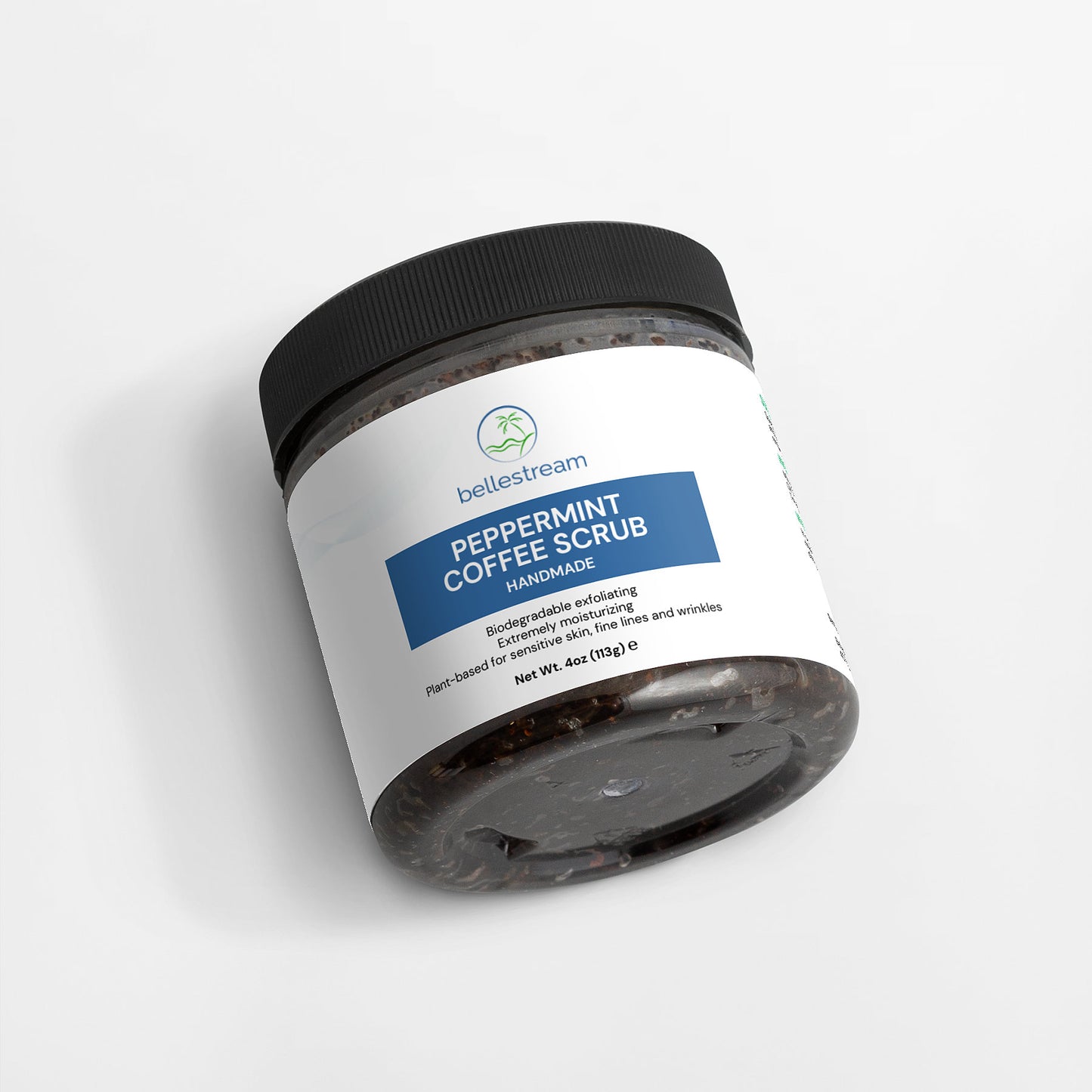 BelleStream Peppermint Coffee Scrub