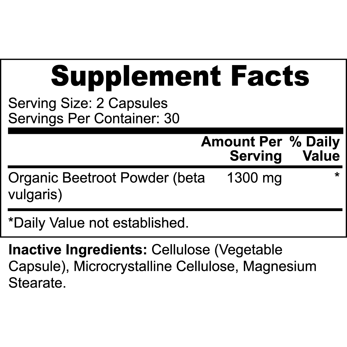 Hugsy™ Premium Beetroot