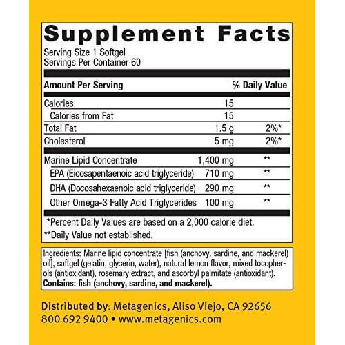 Metagenics OmegaGenics EPA-DHA 1000