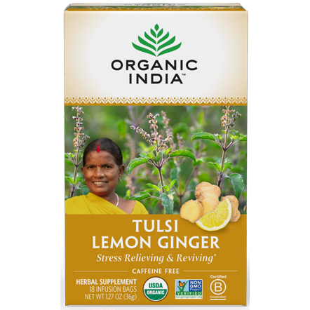 Tulsi Lemon Ginger 18 Bags