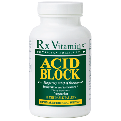 Acid Block 60 Chewable Tablets