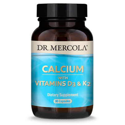 Calcium with Vitamins D3 & K2 90 Capsules