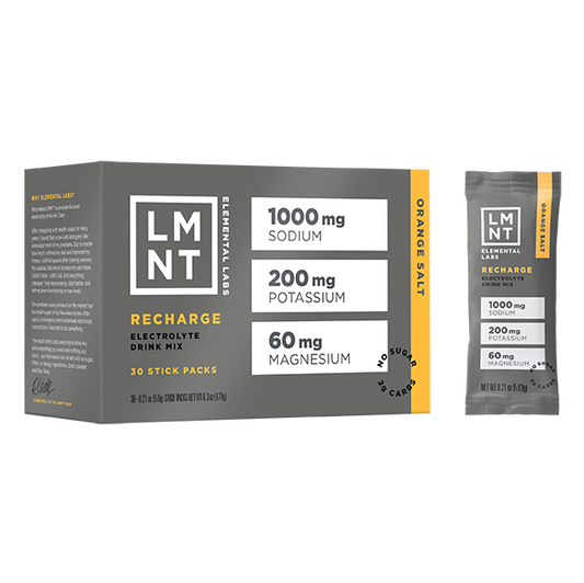 LMNT Recharge – Orange Salt 30 Servings