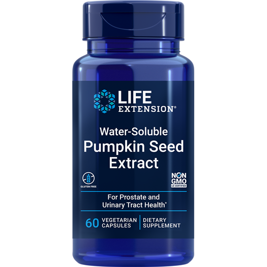 Water-Soluble Pumpkin Seed Extract 60 Capsules