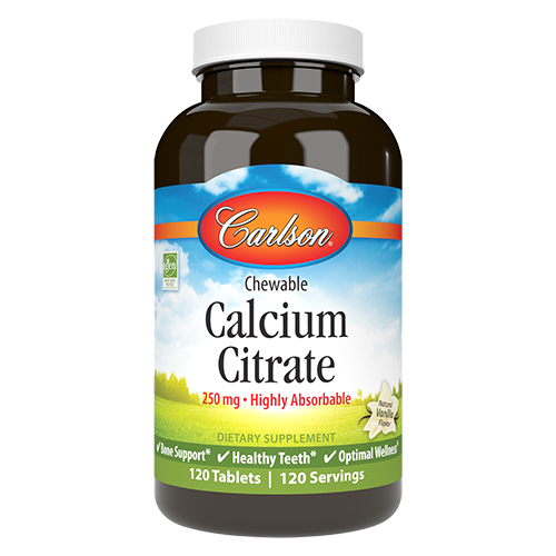 Chewable Calcium Citrate 120 Tablets