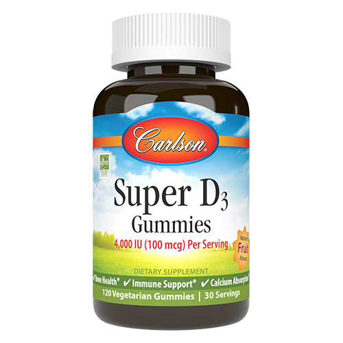 Super D3 Gummies 120 Gummies