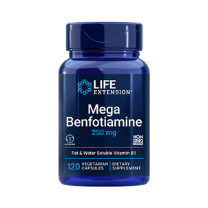 Mega Benfotiamine 250 mg 120 Capsules