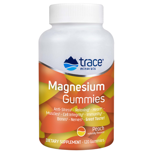 Magnesium Gummies Peach 120 Gummies