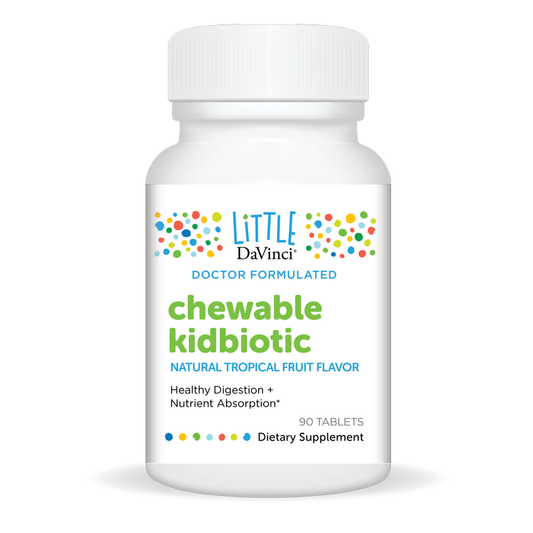 Chewable Kidbiotic Tropical Fruit 90 Tablets