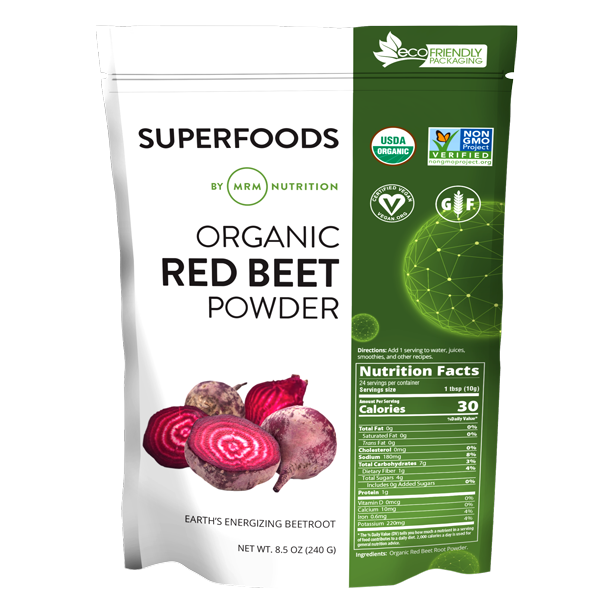 Organic Red Beet Powder 24 Servings