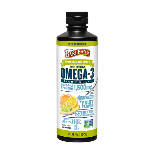 Seriously Delicious High Potency Omega-3 Citrus Sorbet 16 oz