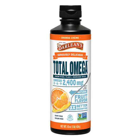 Seriously Delicious Total Omega Orange Creme 16 oz