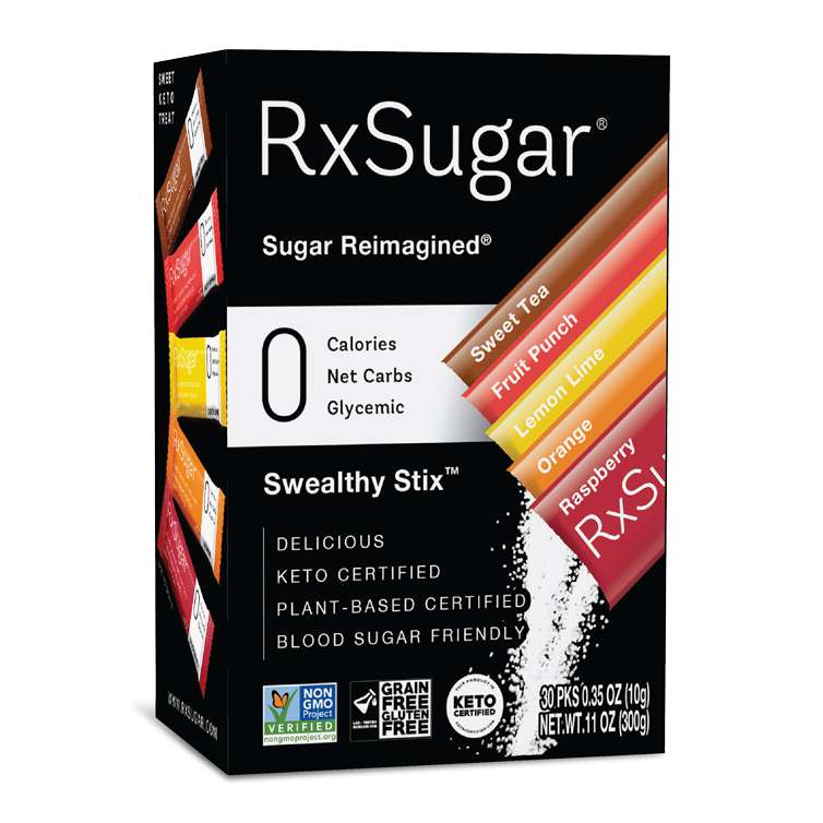 RxSugar® Swealthy Stix 30 Packets