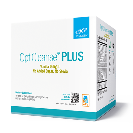 OptiCleanse® PLUS Vanilla Delight No Added Sugar, No Stevia 10 Servings