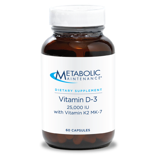 Vitamin D-3 25,000 IU 60 Capsules