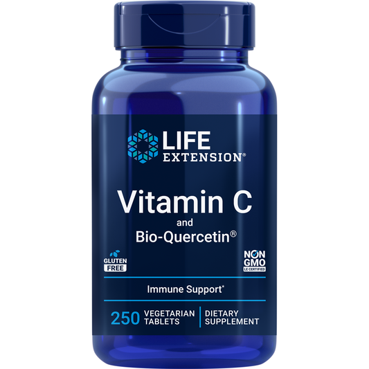 Vitamin C and Bio-Quercetin Phytosome 250 Tablets