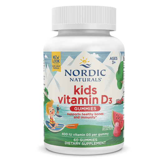 Vitamin D3 Kids Gummies Wild Watermelon Splash 60 Gummies