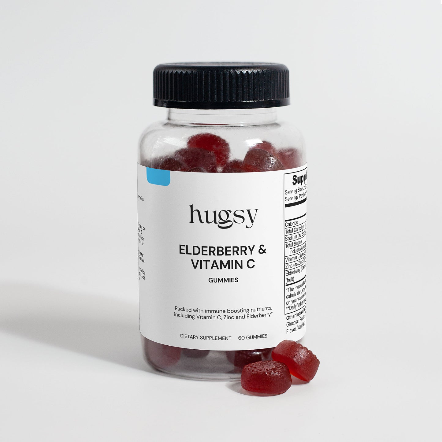Hugsy™ Elderberry & Vitamin C Gummies