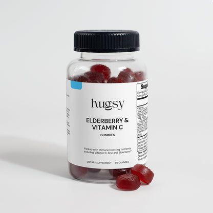 Hugsy™ Elderberry & Vitamin C Gummies
