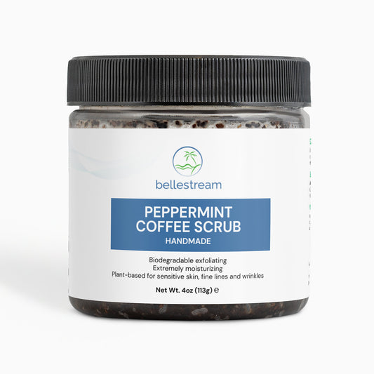 BelleStream Peppermint Coffee Scrub