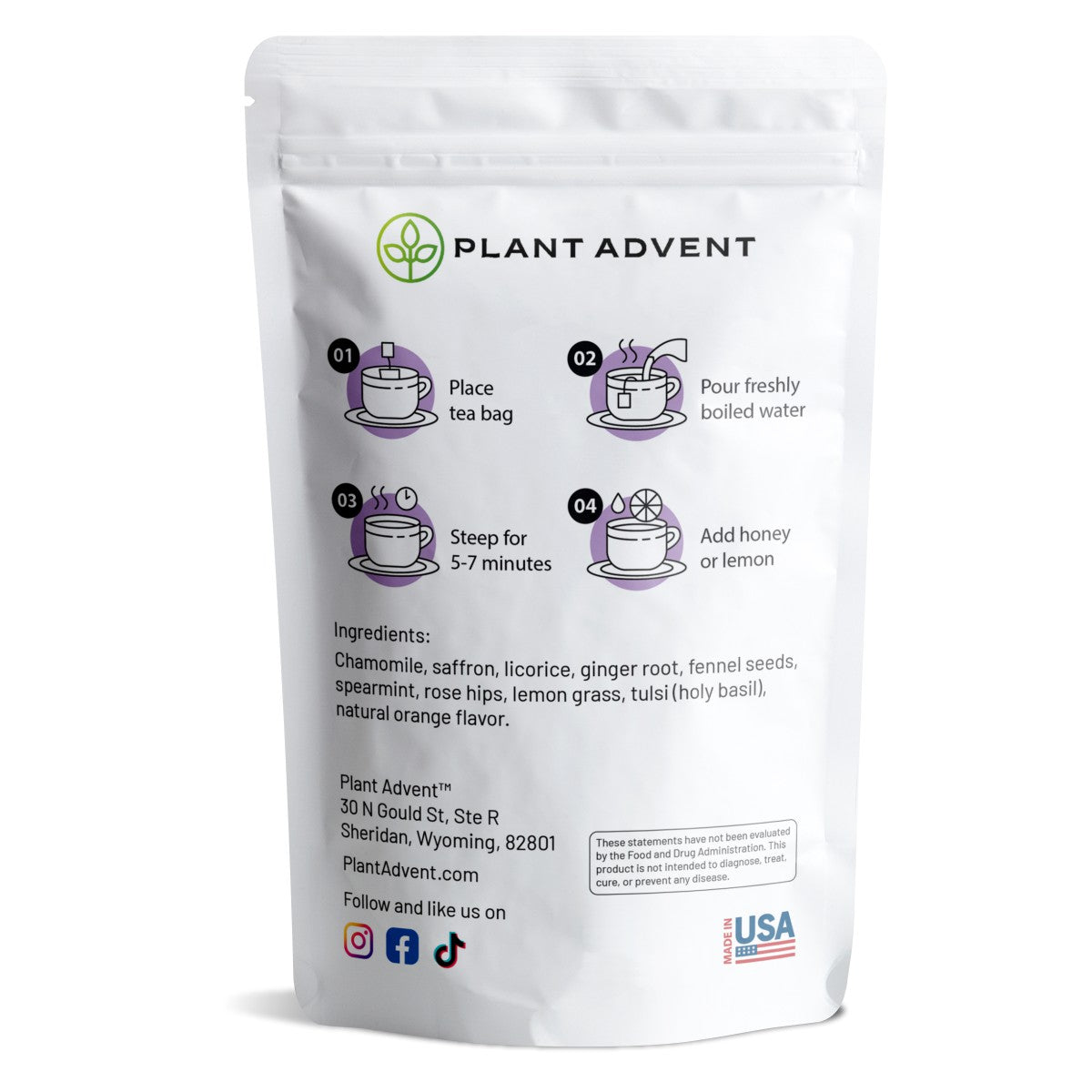 Plant Advent Premium Goodnight Sleep Tea